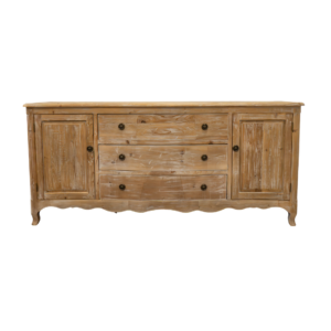 Grey Washed Old Pine Sideboard