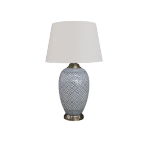 Lattice Patterned Jar Lamp