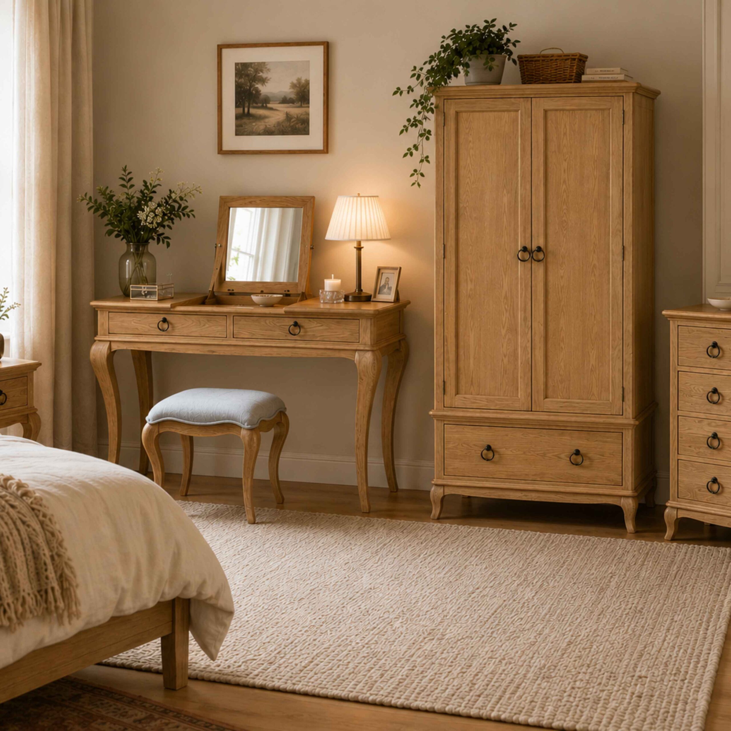 Paris Weathered Oak Double Wardrobe - Image 4