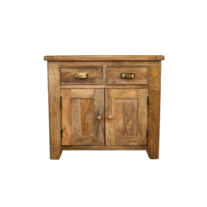 Denham Smoked Solid Mango Wood Small Sideboard