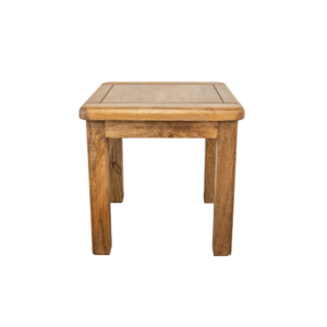 Denham Smoked Solid Mango Wood Side Table