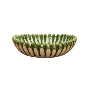 Green Dripping Bobble Bowl