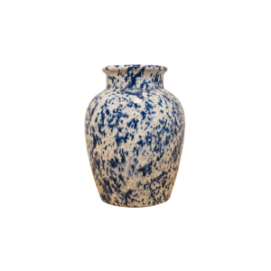 Blue Splatter Vase