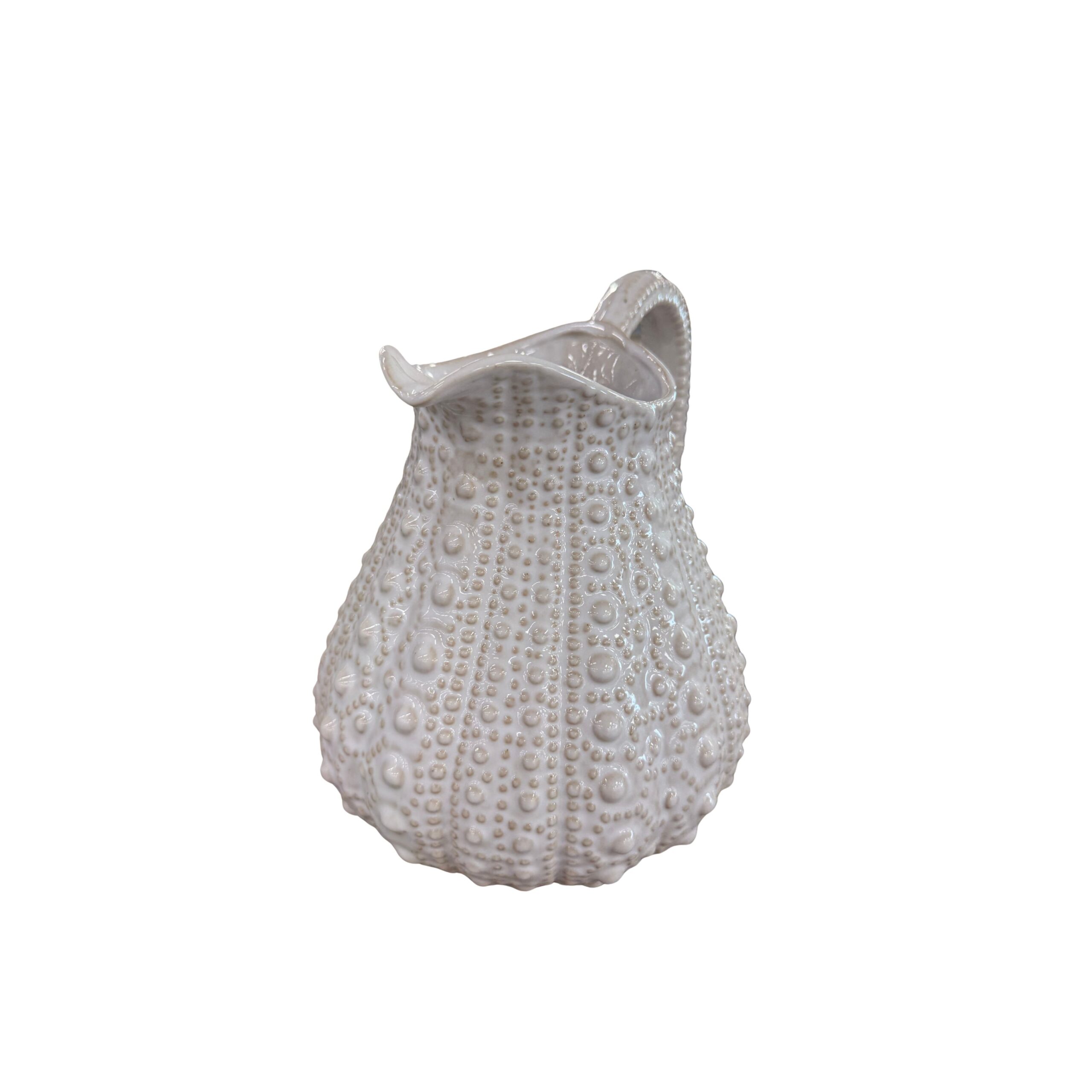 White Urchin Jug - Image 3