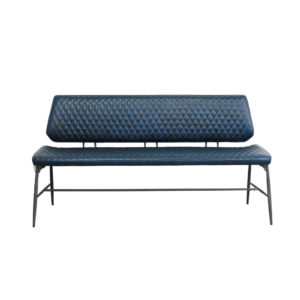 Dalton Blue Dining Bench