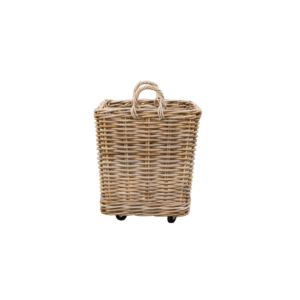 Square Medium Log Basket
