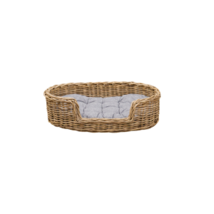 Large Wicker Dog Bed