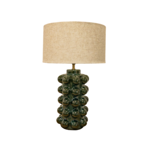 Forest Green Bobble Lamp