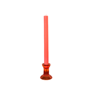 Coral Dinner Candle
