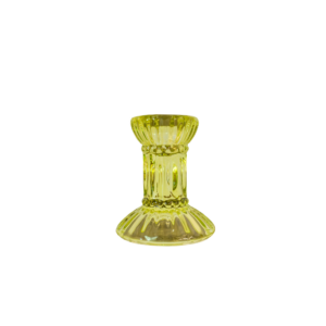 Yellow Stem Candle Holder