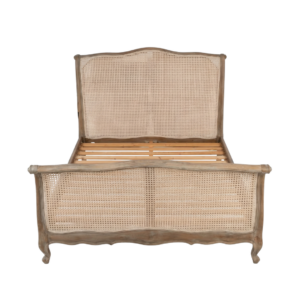 Natural Rattan King Size Bed Frame