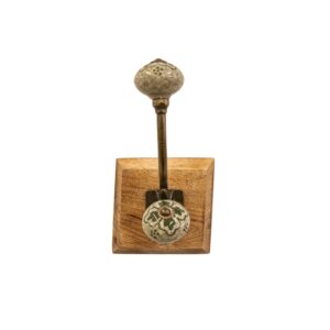 Single Green Flower Hook