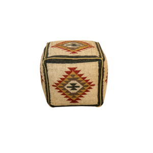 Natural Kilim Footstool