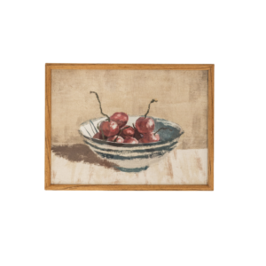 Cherries in a Bowl Art