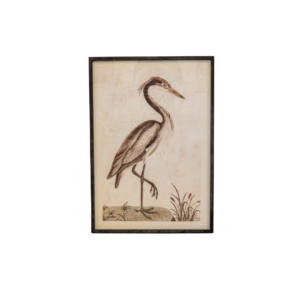 Right Facing Heron Art