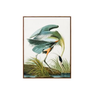 Tropical Crane Framed Print