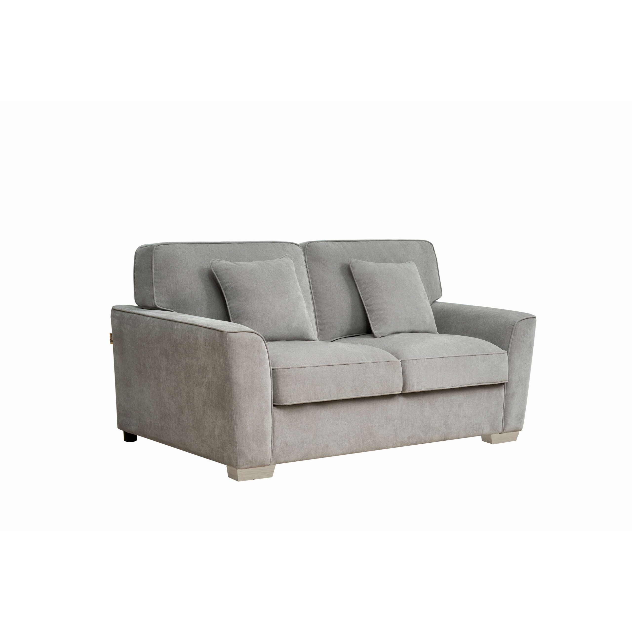 Harrow 2 Seater Sofa in Soft Grey - Image 2