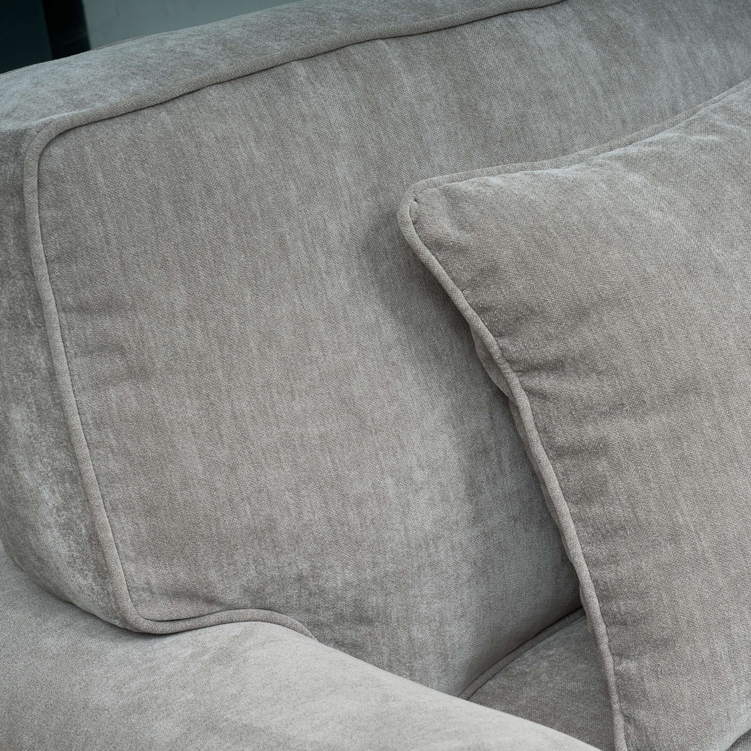 Stowe 2 Seater Sofa in Soft Grey - Image 5