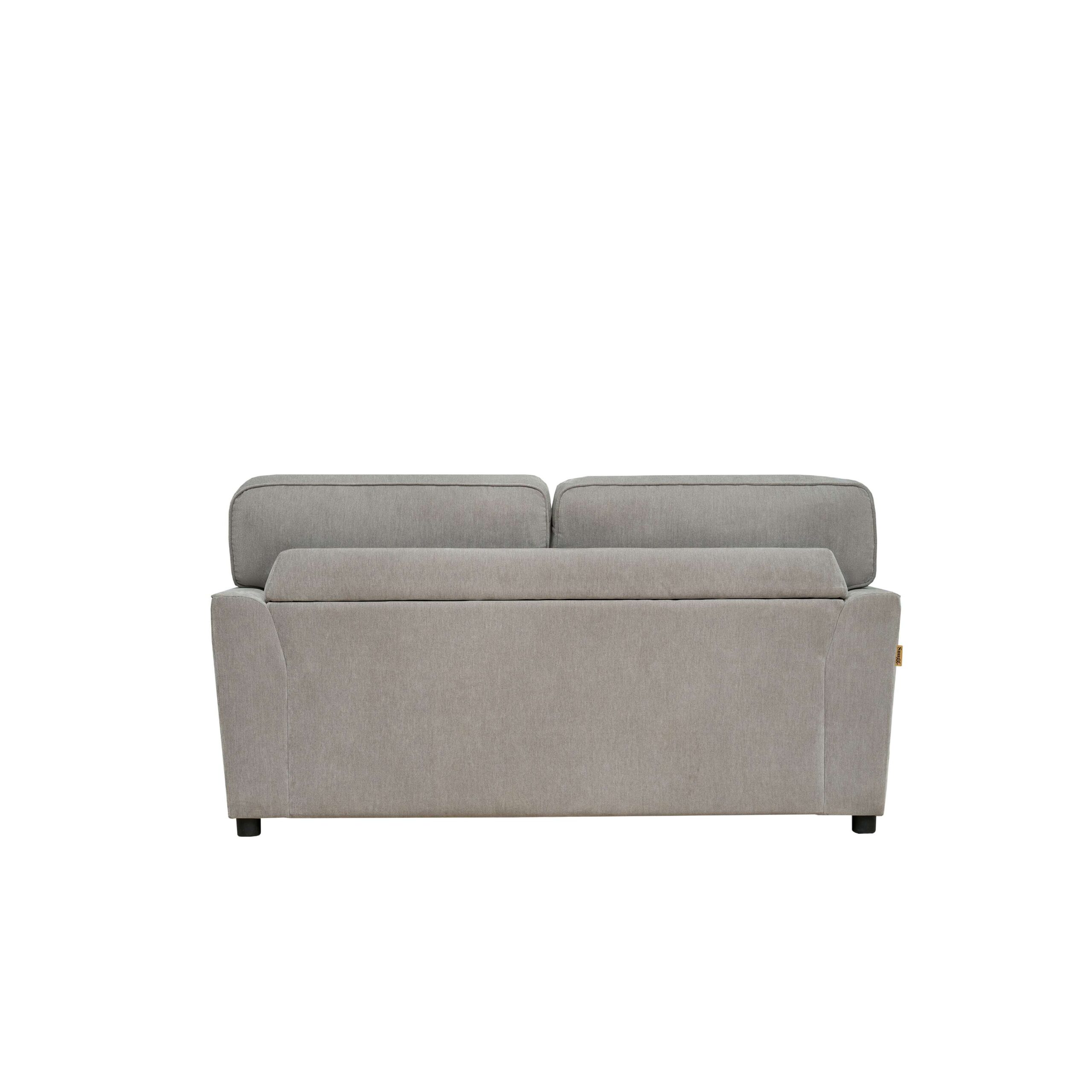 Harrow 2 Seater Sofa in Soft Grey - Image 3