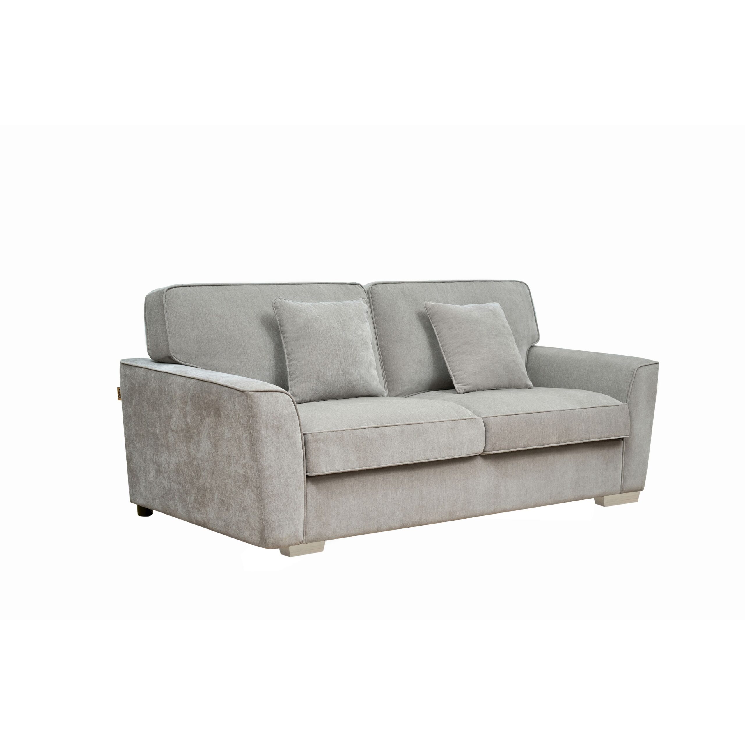 Harrow 3 Seater Sofa in Soft Grey - Image 2