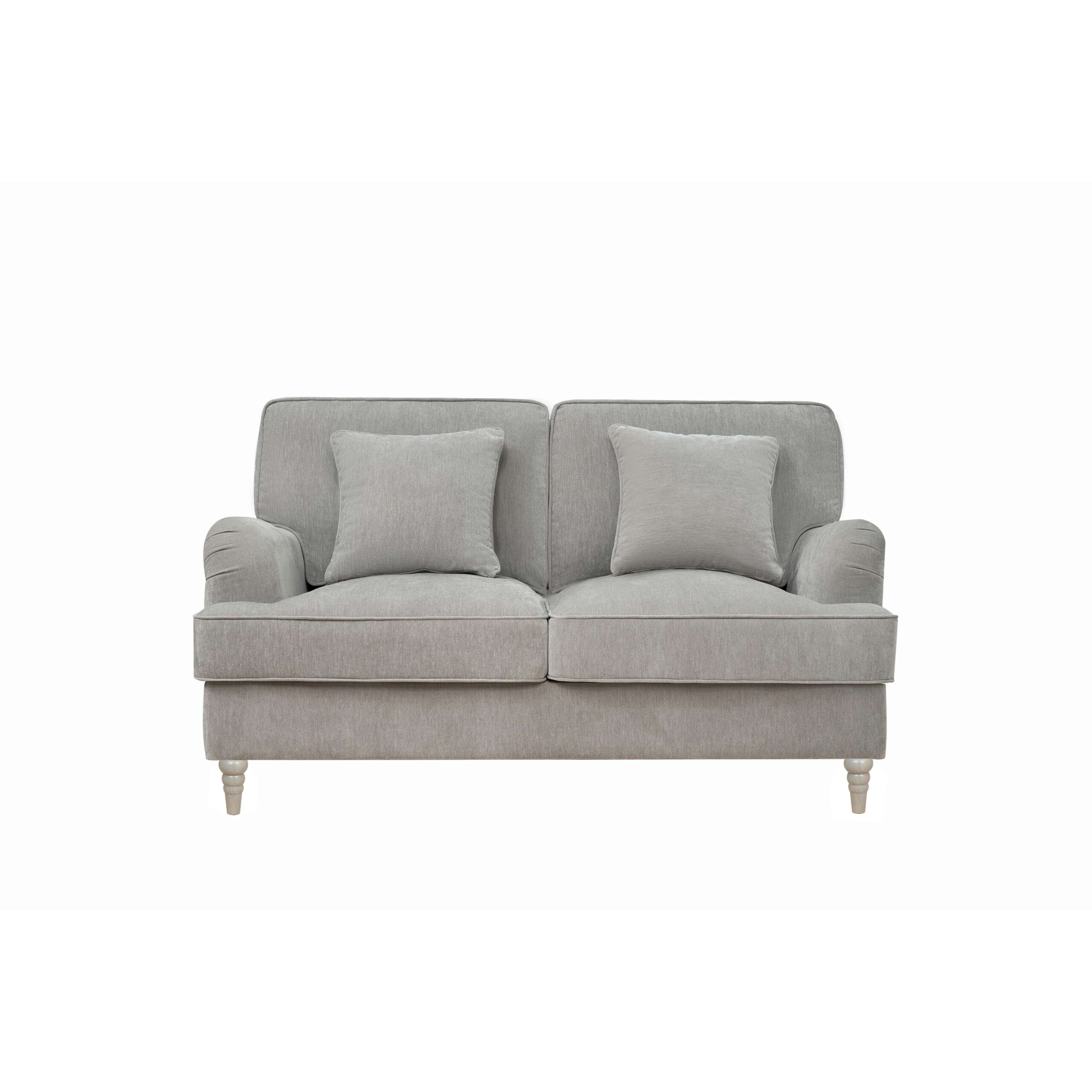 Stowe 2 Seater Sofa in Soft Grey