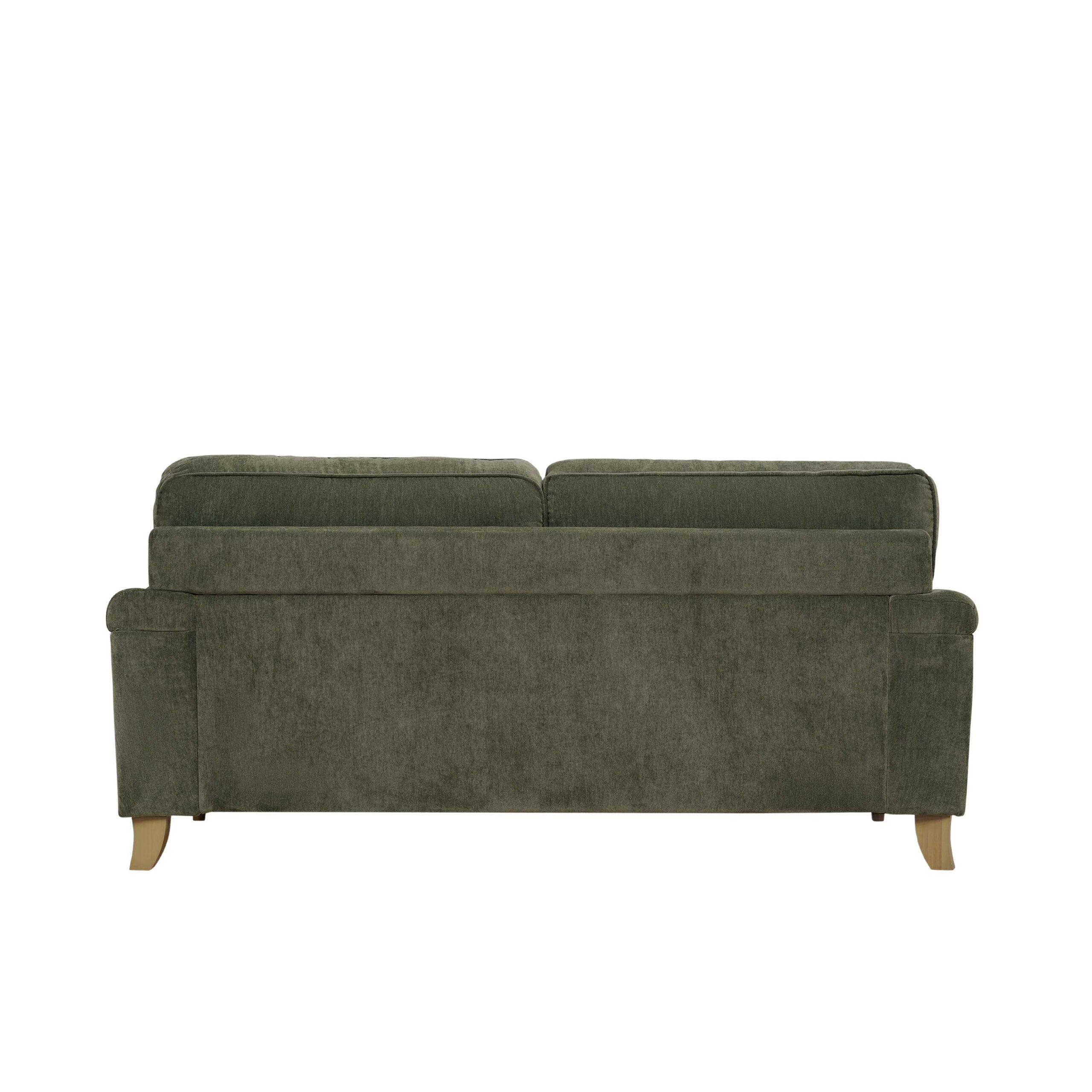 Stowe 3 Seater Sofa in Forest Green - Image 3