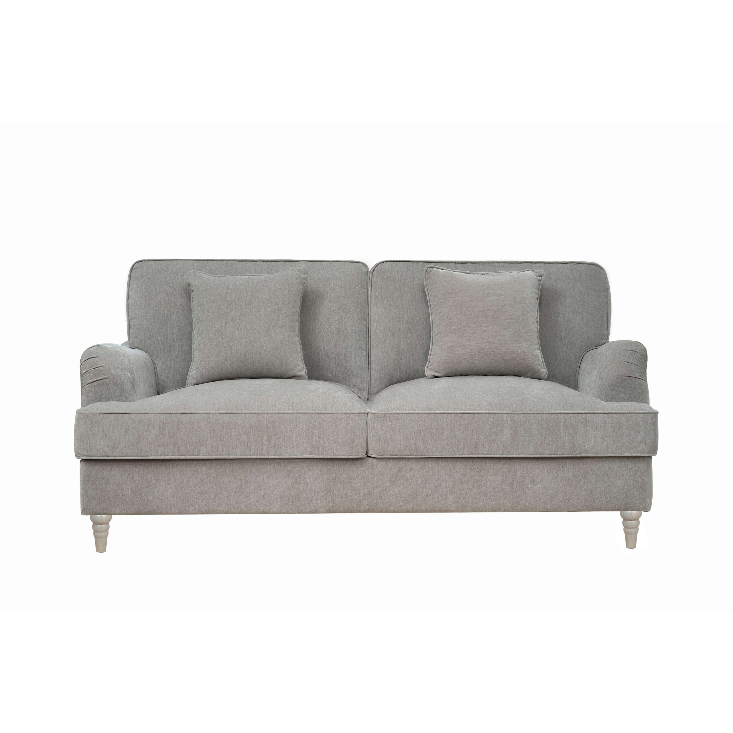 Stowe 3 Seater Sofa in Soft Grey