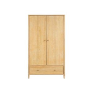 Wrenley Nordic Oak Double Wardrobe