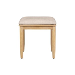 Wrenley Nordic Oak Dressing Table Stool