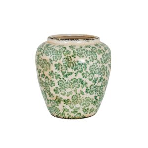 Large Green Clover Vase