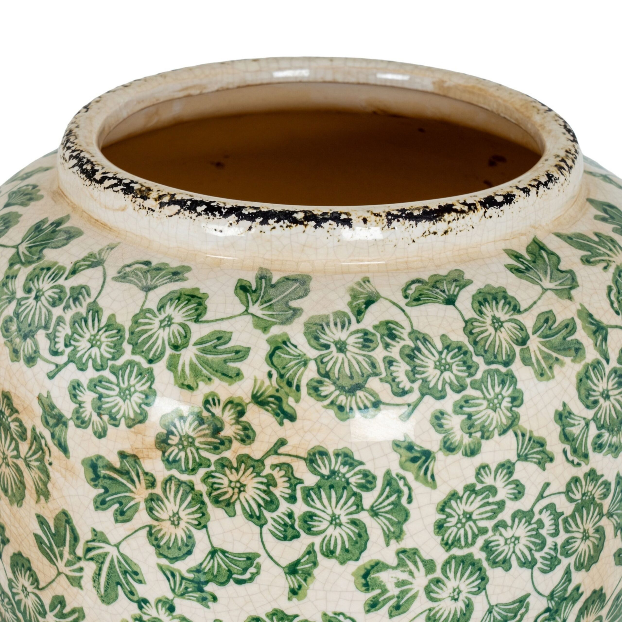 Large Green Clover Vase - Image 2