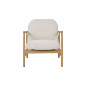 Natural Boucle Occasional Chair