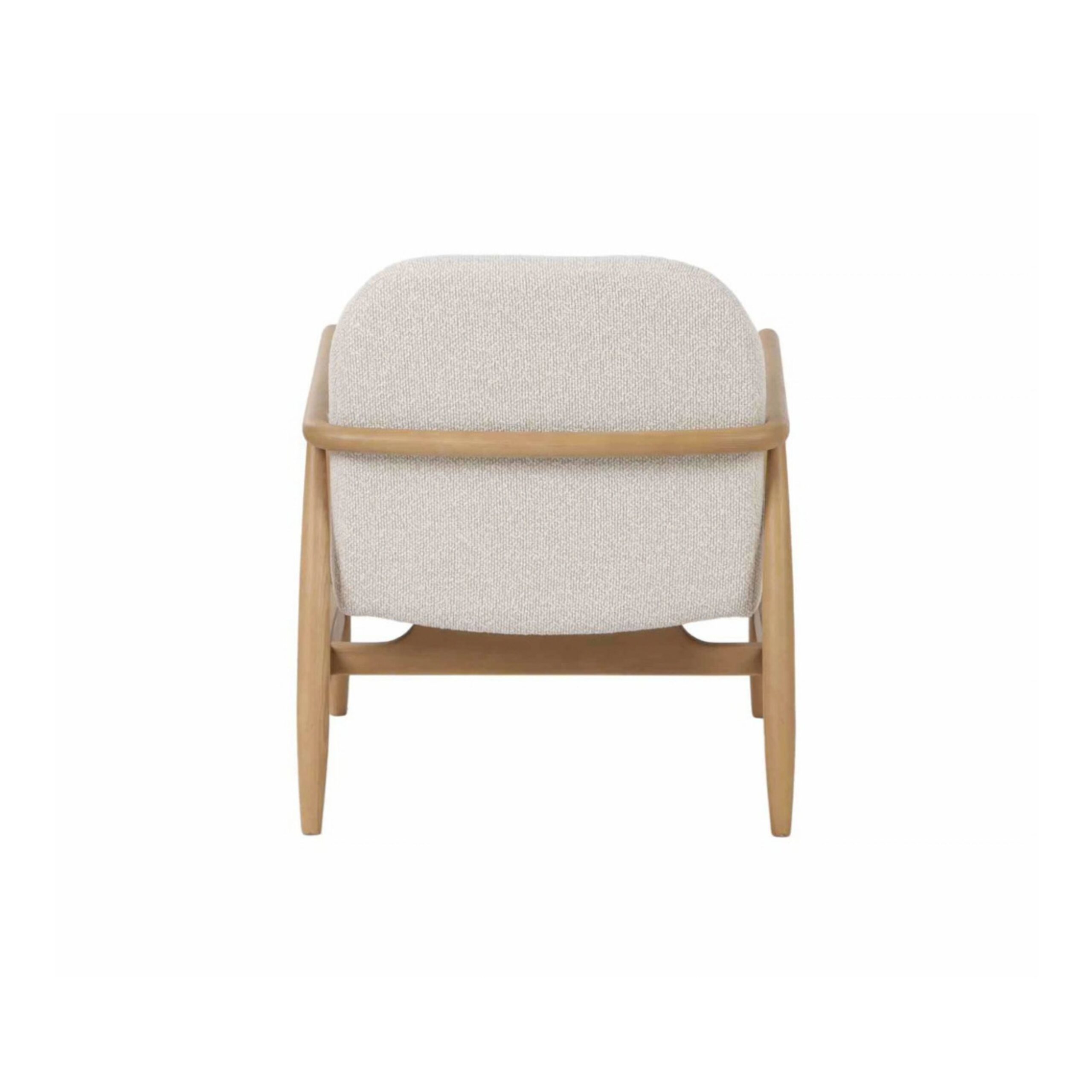 Natural Boucle Occasional Chair - Image 5