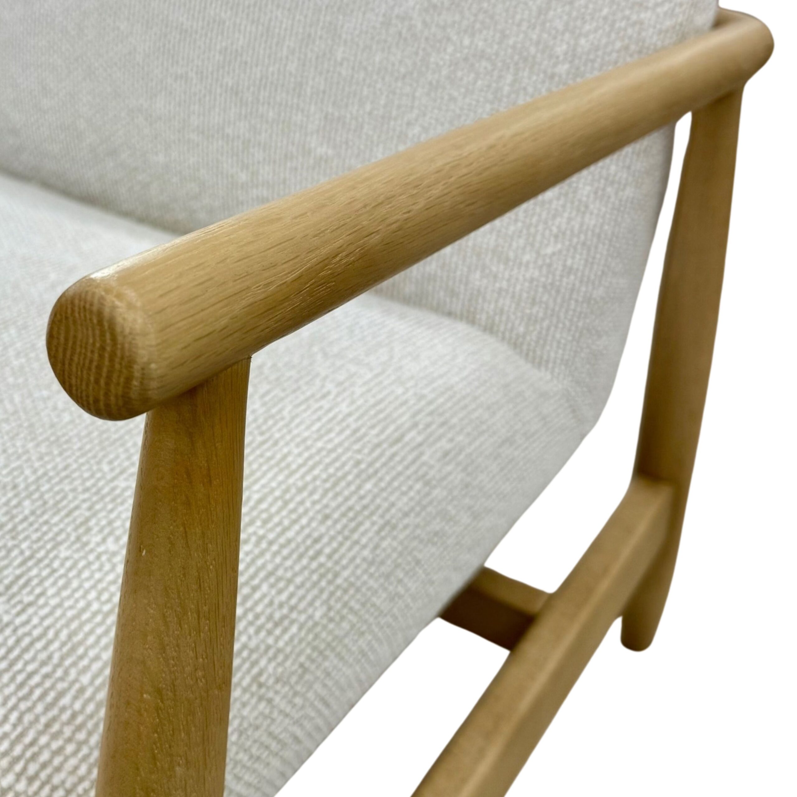 Natural Boucle Occasional Chair - Image 8