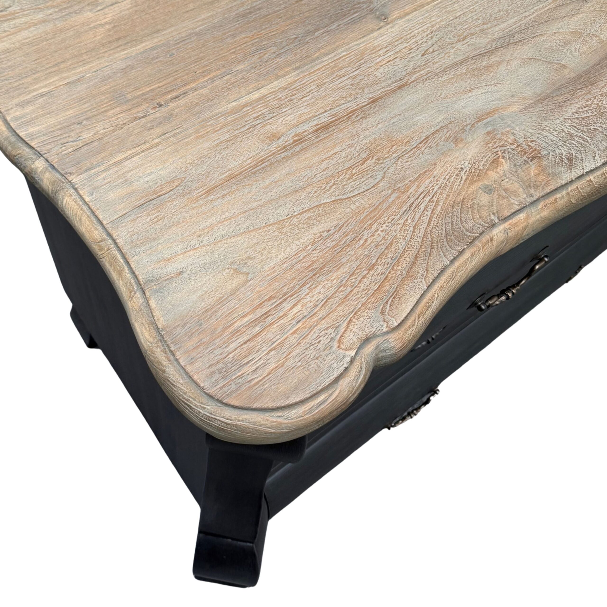 Elena 3 Drawer Chest in Dark Grey - Image 6