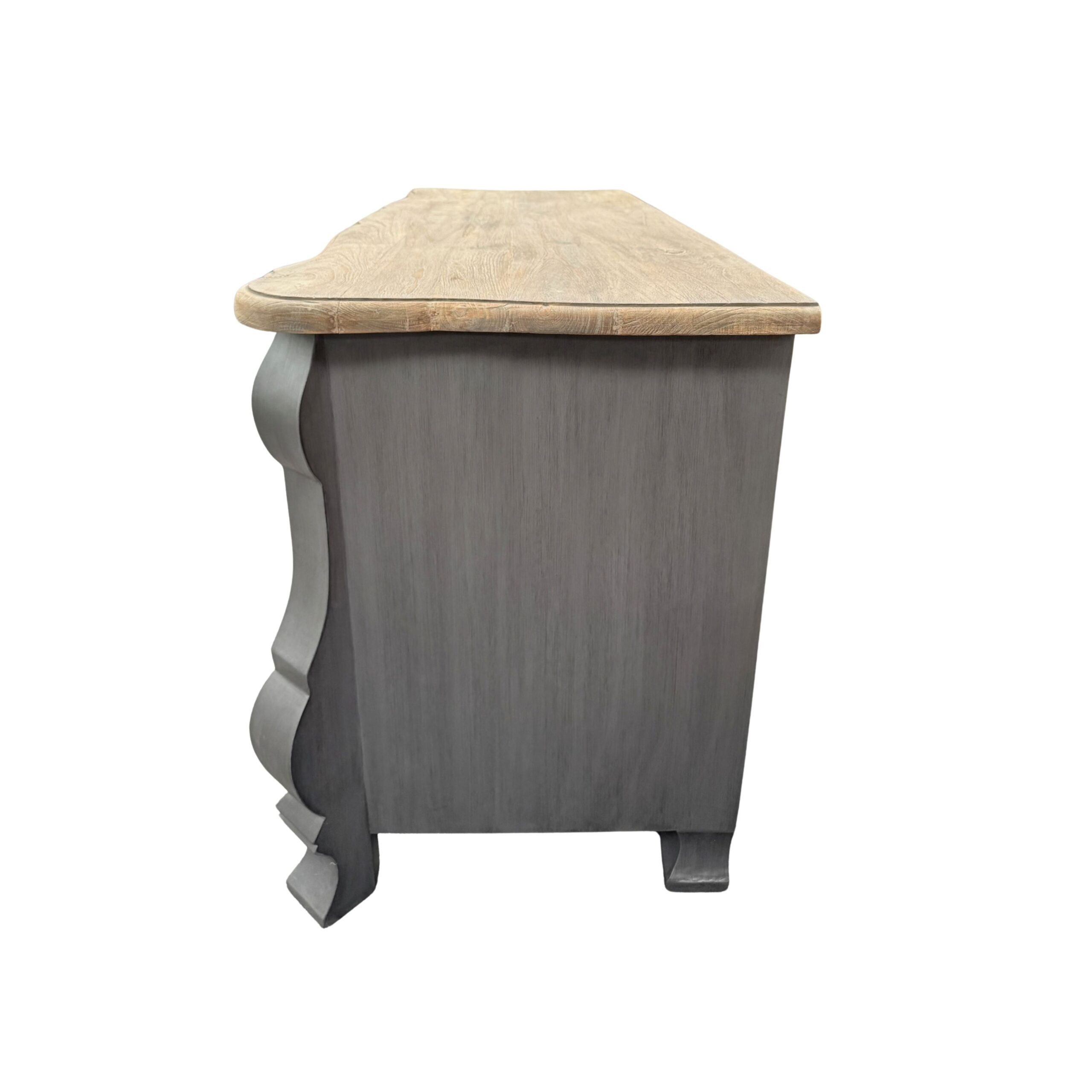 Elena 3 Drawer Chest in Dark Grey - Image 8