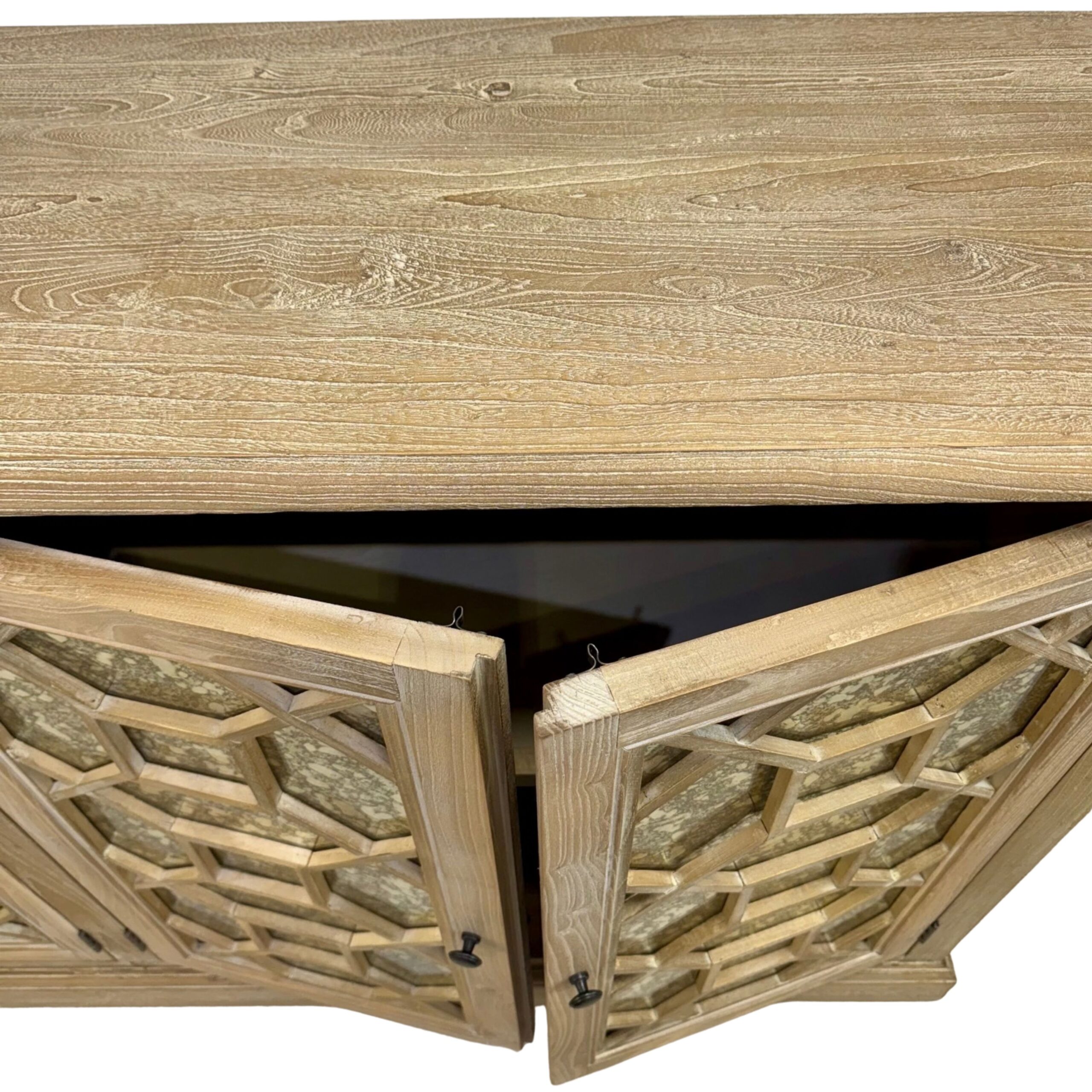 Large Antique Mirrored Sideboard - Image 7