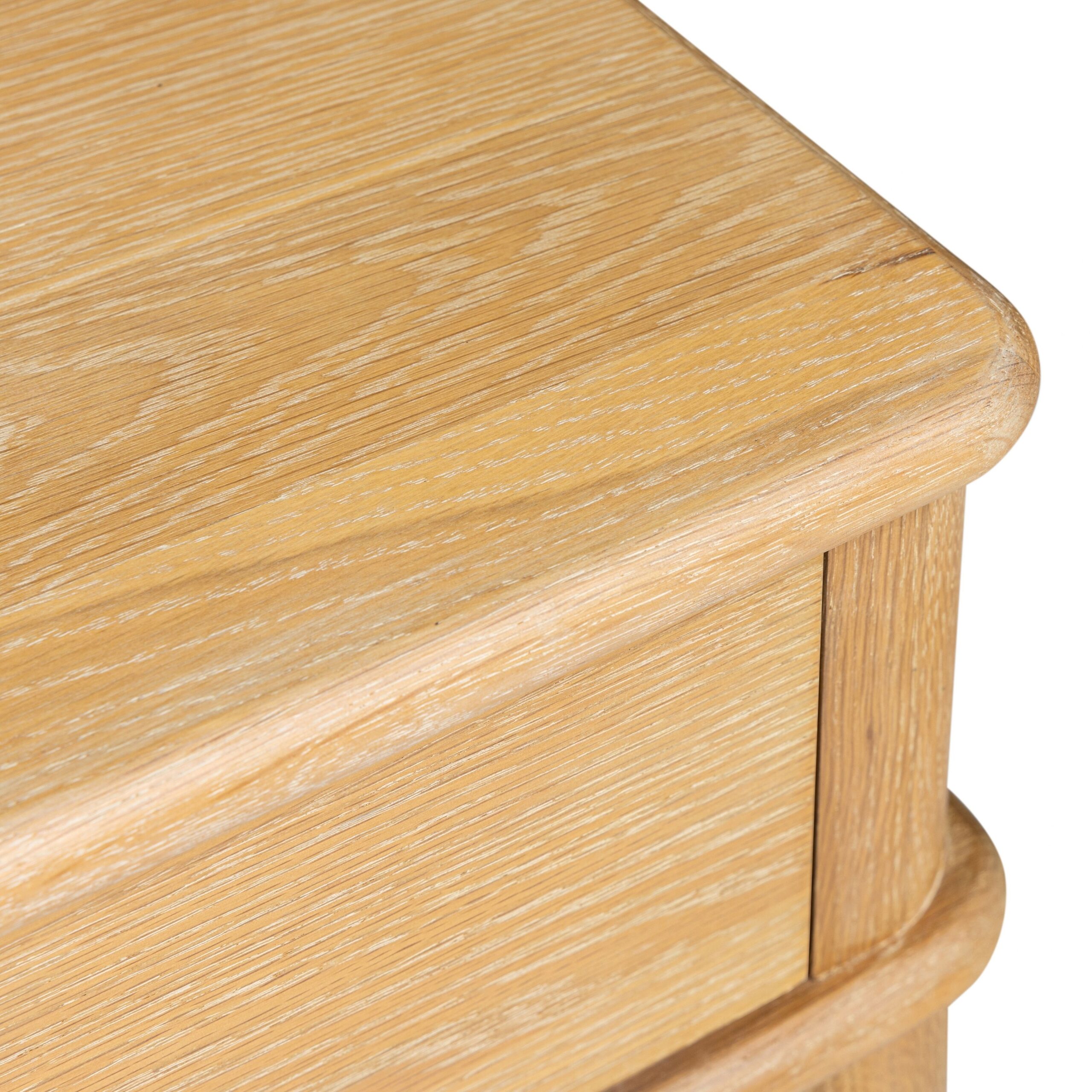 Wrenley Nordic Oak 1 Drawer Bedside Table - Image 8