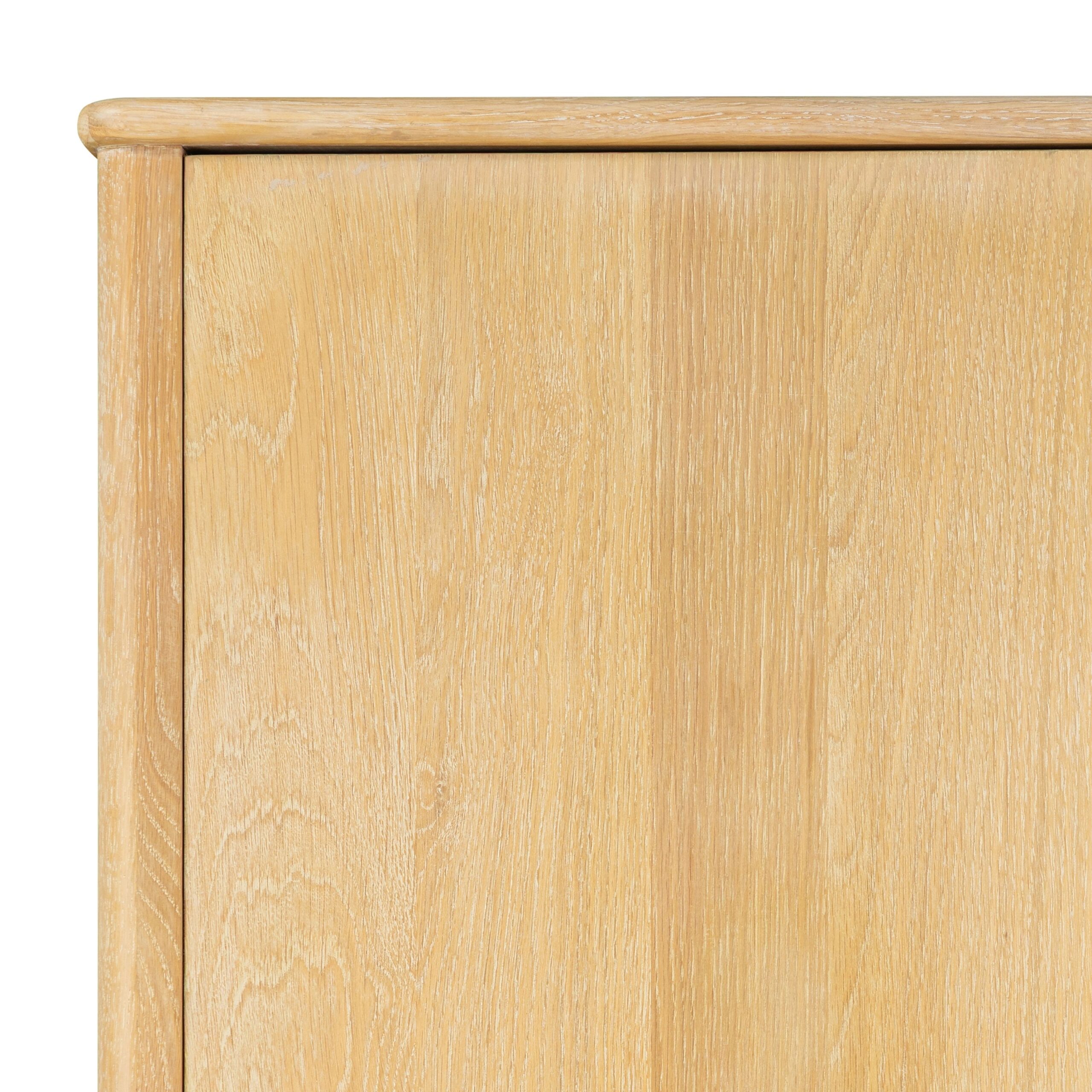 Wrenley Nordic Oak Double Wardrobe - Image 8