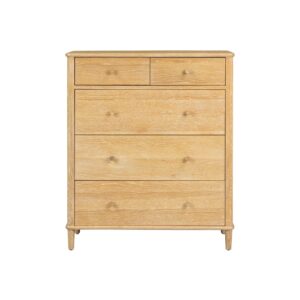 Wrenley Oak 5 Drawer Chest